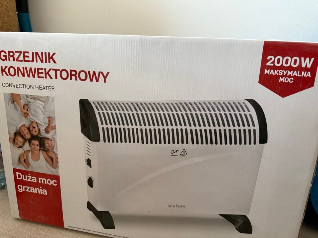 Mila Home Convection Heater 2000W (Brand New, Never Used)