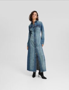 Bershka denim (Long Dress)