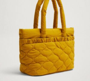Large Tote Bag with Pleats (Parfois)
